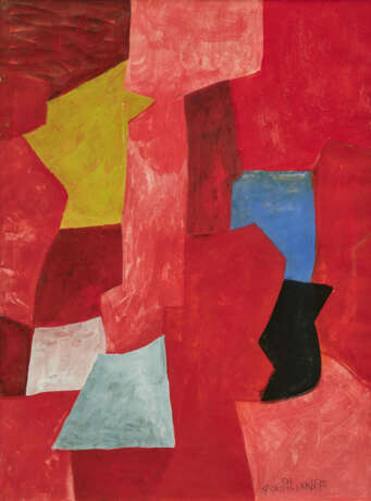 Serge Poliakoff. Composition abstraite - Foto 1