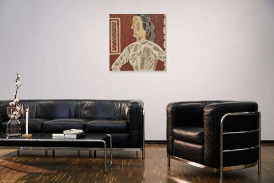 Bruno Goller. Frau in weißer Bluse - photo 4