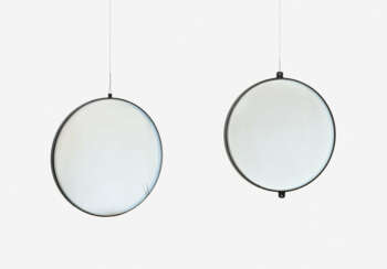 Adolf Luther. Mixed Lot of Two Hanging Lenses