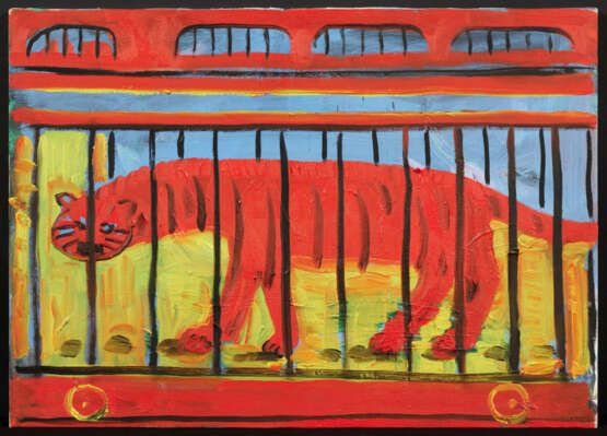 Karl Horst Hödicke. Untitled (Der Tiger in seinem Käfig) - photo 2 Karl Horst Hödicke. Untitled (Der Tiger in seinem Käfig) - photo 2