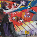 Karl Horst Hödicke. Szene nach dem Unfall - photo 2