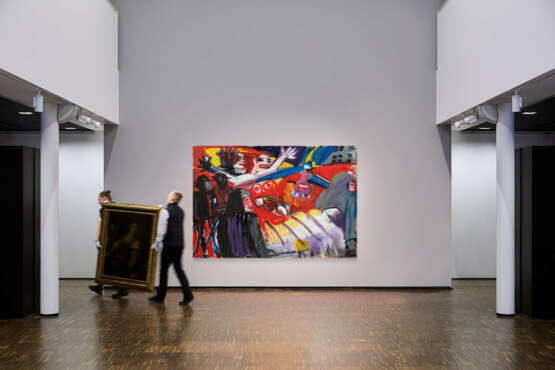 Karl Horst Hödicke. Szene nach dem Unfall - photo 4