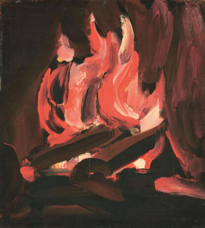Karl Horst Hödicke. Untitled (Feuer) - photo 1 Karl Horst Hödicke. Untitled (Feuer) - photo 1