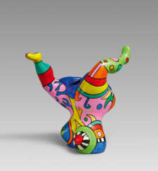 Niki de Saint Phalle. Upside Down Lady Vase