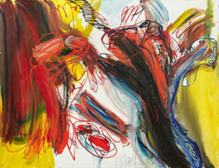 Walter Stöhrer. Huckleberry Finn erklärt Tom Sawyer die Malerei