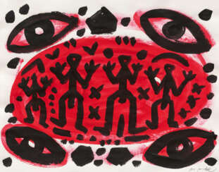 A.R. Penck. Untitled