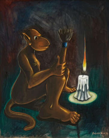 Jörg Immendorff. Maleraffe - фото 1