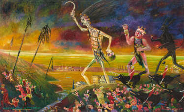 Blalla W. Hallmann. Dreht euch nicht um, der Horla geht rum oder: Ritter, Tod und Teufel sind los.