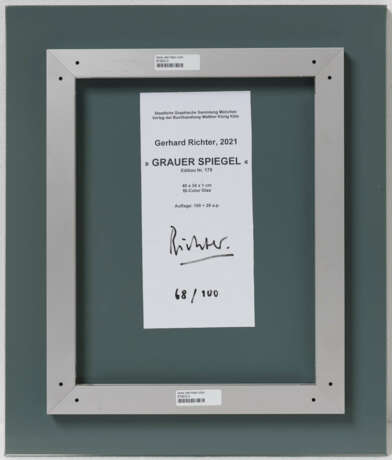Gerhard Richter. Grauer Spiegel - фото 2 Gerhard Richter. Grauer Spiegel - фото 2