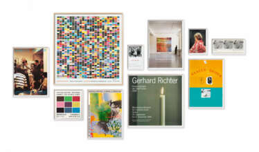 Gerhard Richter. Mixed Lot of 52 Exhibition Posters