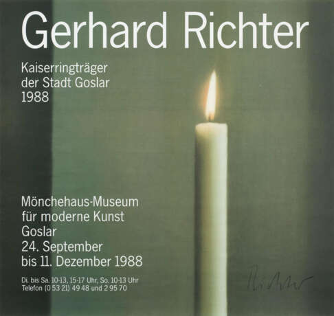 Gerhard Richter. Mixed Lot of 52 Exhibition Posters - Foto 4