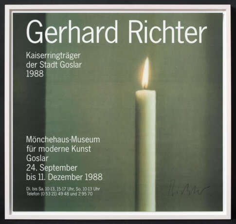Gerhard Richter. Mixed Lot of 52 Exhibition Posters - Foto 5