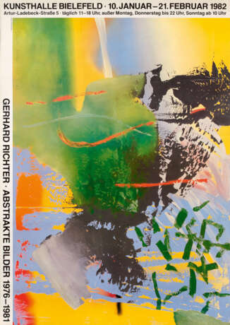 Gerhard Richter. Mixed Lot of 52 Exhibition Posters - Foto 12