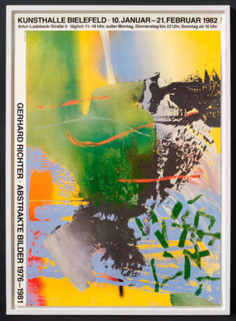 Gerhard Richter. Mixed Lot of 52 Exhibition Posters - Foto 13