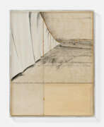 Коллаж. Christo and Jeanne-Claude. Running Fence Коллаж. Christo and Jeanne-Claude. Running Fence