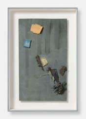 Daniel Spoerri. Tableau mobile-immobile, salut Jean