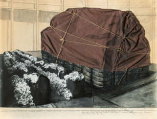 Christo and Jeanne-Claude. Wool Bales Wrapped