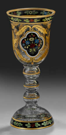 Jugendstil-Kelchglas - Foto 1