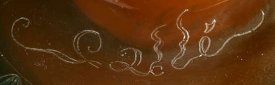 Bodenvase mit Bärenklau-Dekor von Emile Gallé - фото 2