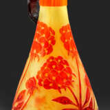 Art Déco-Kanne "Pivoines" von Le Verre Français - photo 1