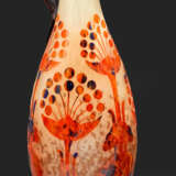 Art Déco-Kanne "Ombelles" von Le Verre Français - photo 1