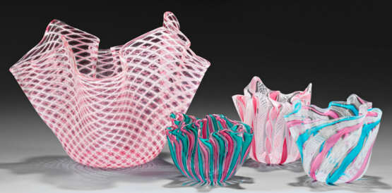 Sammlung von vier "Fazzoletto"-Vasen - photo 1