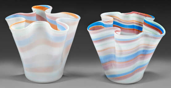 Paar "Fazzoletto"-Vasen - photo 1 Paar "Fazzoletto"-Vasen - photo 1