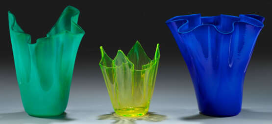 Drei "Fazzoletto"-Vasen - фото 1