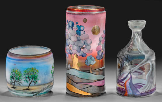 Drei "Eisch"-Vasen - photo 1 Drei "Eisch"-Vasen - photo 1