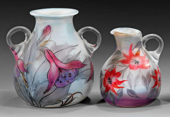 Zwei "Eisch"-Henkelvasen - Foto 1