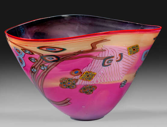 Große Ziervase von Wes Hunting - photo 1 Große Ziervase von Wes Hunting - photo 1