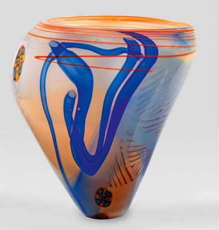 Große Ziervase von Wes Hunting - photo 1 Große Ziervase von Wes Hunting - photo 1