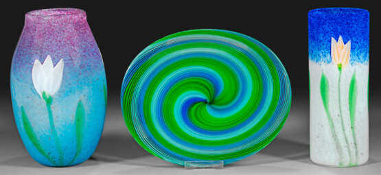 "Filigrana"-Schale und zwei Vasen - photo 1