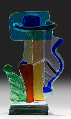 Große moderne Murano Glasskulptur - photo 1 Große moderne Murano Glasskulptur - photo 1