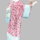 Jugendstil-Figur "Chinesin mit Papagei" - Foto 1