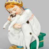 "Mädchen mit Katze" - photo 1