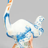 Große expressive Meissen Art Déco Vogel-Figur als Strauß - photo 1