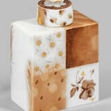 Teedose "Blütenmosaik in Sepia" - photo 1