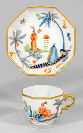 Ziertasse "Exotische Früchte mit Figur" - photo 1