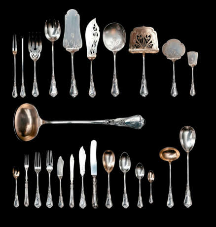 Umfangreiches, herausragendes Speisebesteck "Herbstzeitlose" - Foto 2 Umfangreiches, herausragendes Speisebesteck "Herbstzeitlose" - Foto 2