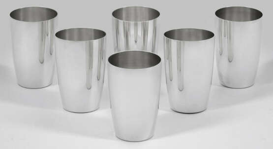 Satz von sechs großen Bechern - photo 1