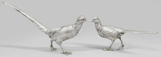 Fasanenpaar als Tafeldekoration - photo 1 Fasanenpaar als Tafeldekoration - photo 1