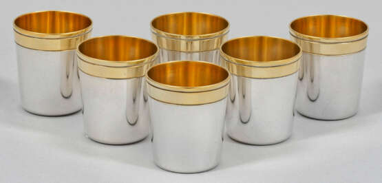 Satz von sechs Schnapsbechern - фото 1 Satz von sechs Schnapsbechern - фото 1