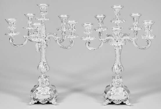 Paar Prunkgirandolen im Barockstil - Foto 1