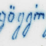 Museale große Gögginger Fayenceplatte - фото 2