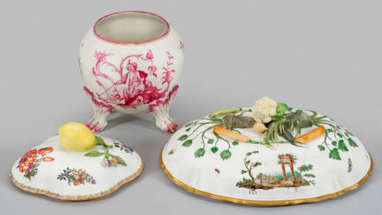 Zwei Deckel und ein Cachepot - photo 1