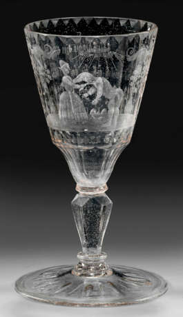 Pokal mit Szene einer Ehe - фото 1