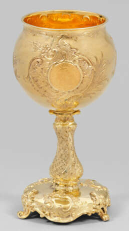 Kelch mit Münzen aus dem Dreikaiserjahr - Foto 1 Kelch mit Münzen aus dem Dreikaiserjahr - Foto 1