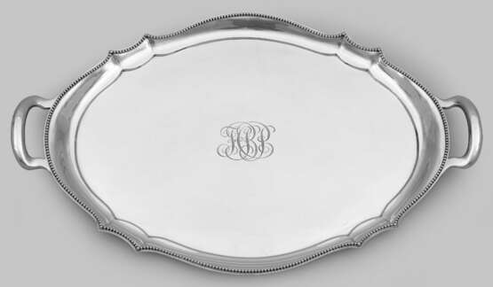 Großes Tiffany-Henkeltablett - Foto 1 Großes Tiffany-Henkeltablett - Foto 1