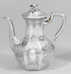 Viktorianische Kaffeekanne
